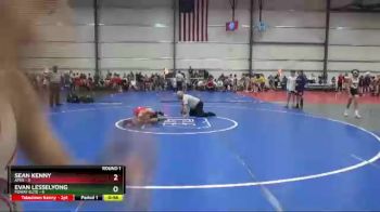 80 lbs Round 1 (6 Team) - Evan Lesselyong, Poway Elite vs Sean Kenny, Apex