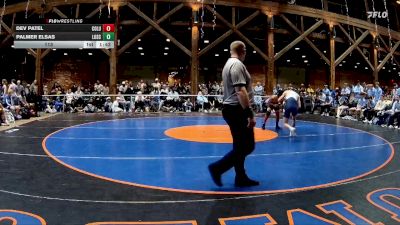 113 lbs Semis & 3rd Wb (16 Team) - Palmer Elsas, Lovett School vs Dev Patel, Columbus