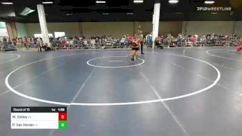 80 lbs Round Of 16 - Matthew Dailey, PA vs Peyton Van Hoven, VA