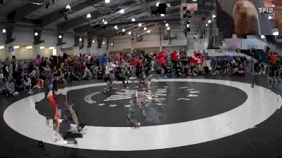 61 lbs 1st Place Match - Elijah Flores, Jflo Trained vs Lincoln Myers, Dead Shot Wrestling Club