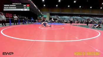 136 lbs Quarterfinal - Kristal Zamora, Salem Elite Mat Club vs Rilley Robinson, La Grande Girls