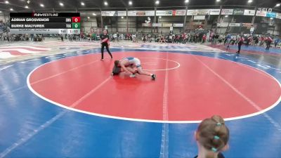 130 lbs Champ. Round 2 - Burke Malyurek, Touch Of Gold vs Adrian Grosvenor, Siouxland Wrestling Academy