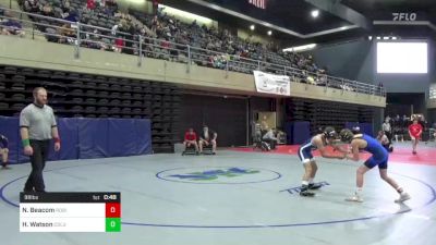 98 lbs Consolation - Noah Beacom, Robinson, PA vs Hunter Watson, Columbia Cross Rds, PA