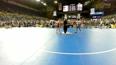 144 lbs Cons 64 #2 - Allyster Ingraham, WY vs Michael Phoutasen, VA