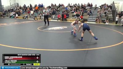 B-6 lbs Cons. Round 1 - Cruz Meade, Hammerin Hawks vs Kirk Underbakke, West Liberty