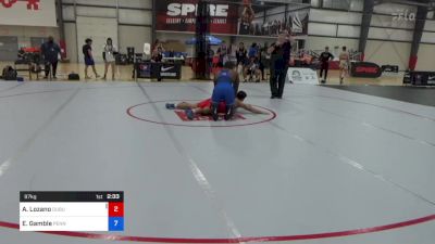 97 kg Consi Of 16 #1 - Alex Lozano, Dubuque RTC vs Eric Gamble, Pennsylvania
