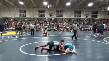 101 lbs Cons. Round 5 - Justin Cortez, Warrior Wrestling Club vs Kingston Cruzat, Mad Dawg