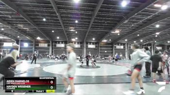 98 lbs Quarterfinal - Hayden Wegener, Stampede vs Aiden Marnelos, CWC Wrestling Club