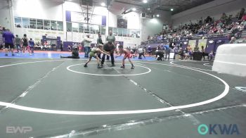 43 lbs Final - Benjamin Kroll, Raw Wrestling Club vs Finlee Bowman, Team Tulsa Wrestling Club