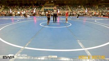 80 lbs Round Of 32 - Masten Felix, MANTANONA-TC vs Niko Proctor, Henryetta Knights Wrestling Club