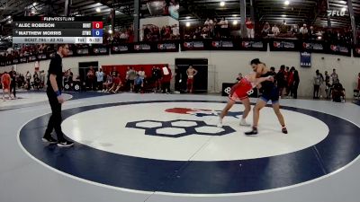 82 kg Quarters - Alec Robeson, Dubuque RTC vs Matthew Morris, Solid Tech Wrestling Club