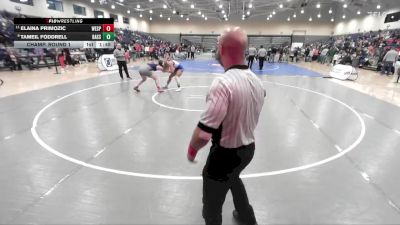 165 lbs Champ. Round 1 - Elaina Primozic, West Springfield vs Tameil Foddrell, Bassett