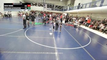 33-35 lbs Round 1 - Knox Beebe, Iron County Wrestling Academy vs Benjamin Schwarting, Champions Wrestling Club