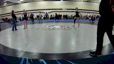 145 lbs 5th Place Match - Megan Melnyk, Rochester Christian vs Emrie Fink, Hiram College