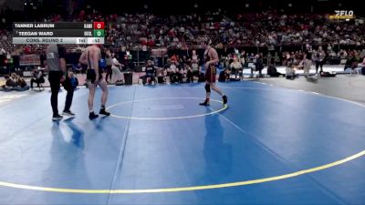 3A 144 lbs Cons. Round 2 - Teegan Ward, Declo vs Tanner Labrum, Kamiah