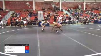 70 kg Prelims - Jonathan Millner, Blue Ridge RTC vs Luke Kemerer, Pittsburgh Wrestling Club
