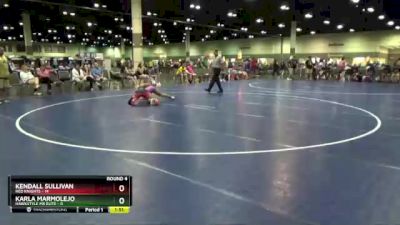 115 lbs Round 4 (8 Team) - Kendall Sullivan, Red Knights vs Karla Marmolejo, Hawkstyle MX Elite