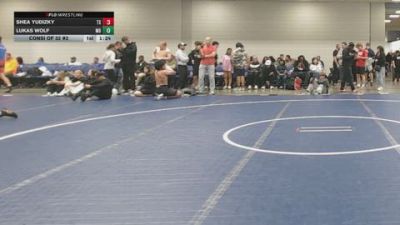 175 lbs Consi Of 32 #2 - Shea Yudizky, TX vs Lukas Wolf, MD