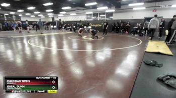 150 lbs Cons. Round 5 - Isreal Dunn, Canyon Springs vs Christian Timms, Vacaville