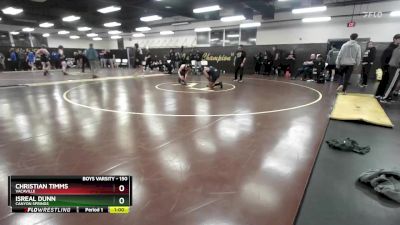 150 lbs Cons. Round 5 - Isreal Dunn, Canyon Springs vs Christian Timms, Vacaville