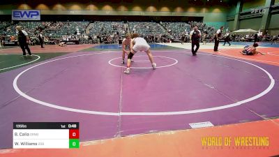 135 lbs Consi Of 32 #1 - Ben Calia, Granite Bay vs Wade Williams, 208 Badgers