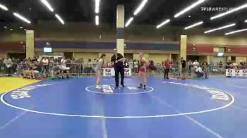 61 kg Consi Of 16 #1 - Aneka Mathews, Reed High School Wrestling vs Lilly Kinsel, Athena Wrestling Club