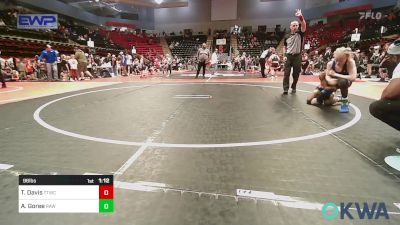 96 lbs Final - Tajuan Davis, Team Tulsa Wrestling Club vs Armond Goree, Raw Wrestling Club