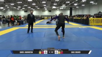 Earl C Beaver vs David I. Rubenstein 2026 Pan IBJJF Jiu-Jitsu No-Gi Championship