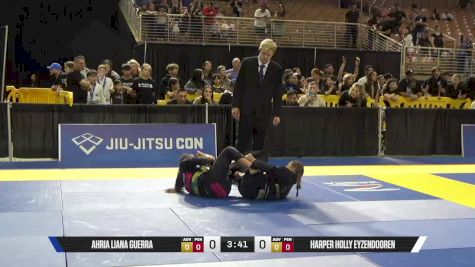 Harper Holly Eyzendooren vs Ahria Liana Guerra 2025 Pan Kids Jiu-Jitsu IBJJF Championship