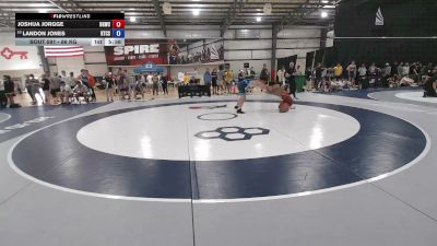 86 kg Champ. Rd Of 64 - Joshua Jorgge, Blue & Gold Wrestling Club vs Landon Jones, Regional Training Center South