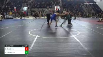 137 lbs Consi Of 8 #1 - Gaven Trusty, Prescott Valley Bighorns vs Jakob Tafoya, Comets