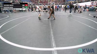 49 lbs Round Of 32 - Kochee Smith, Prime Wrestling vs Kooper Bass, Kingfisher YellowJackets