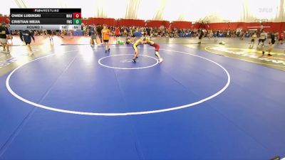 106-111 lbs Round 1 - Owen Lubinski, Mauston vs Cristian Mejia, FZ Wrestling Club