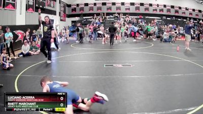 65 lbs Round 3 - Rhett Marchant, Legacy Elite Wrestling Club vs Luciano Acerra, Mighty Warriors Wrestling Acad