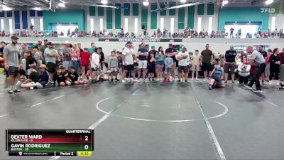 100 lbs Quarterfinals (8 Team) - Gavin Rodriguez, Buxton vs Dexter Ward, Killer Elite