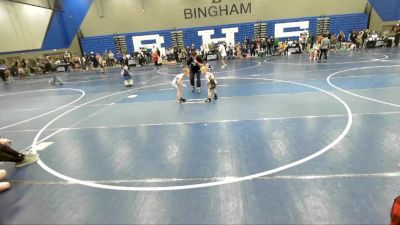 45 lbs Round 3 - Cade Cunningham, Charger Wrestling Club vs Evrett Gardiner, Independent