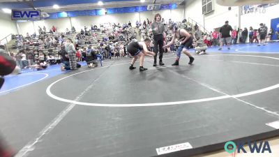 140 lbs Quarterfinal - Holden Miller, Miami vs Jax Reeves, Checotah Matcats