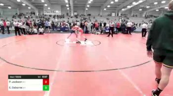 152 lbs Consolation - Patrick Jackson, WV vs Ethan Osborne, WV