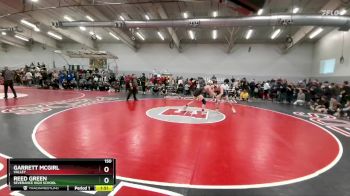 150 lbs Champ. Round 2 - Reed Green, Severance High School vs Garrett McGirl, Valley