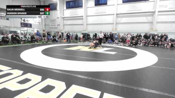 126 lbs Round Robin 1 - Dalin Mendell, Donahue Wrestling Academy - MS vs Hudson Sparks, Northern Elite 2-MS