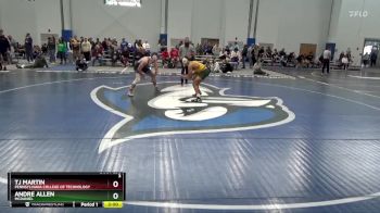 149 lbs Cons. Round 4 - TJ Martin, Pennsylvania College Of Technology vs Andre Allen, McDaniel