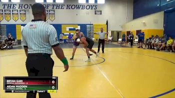 182 lbs Semifinals (8 Team) - Aidan Madden, Ft Pierce Central vs Bryan Gari, Osceola (Kissimmee)