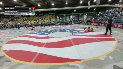 130 lbs Cons. Semi - Nicholas Deal, Natrona Colts vs John Boes, Stanley County AAU