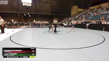 6A - 120 lbs Quarterfinal - Julio Sanchez, Haysville-Campus vs Caeleb Hutchinson, Manhattan