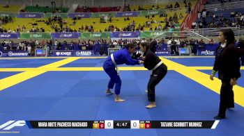 Tatiane Schimitt Munhoz vs Wara Nikte Pacheco Machado 2025 Brasileiro Jiu-Jitsu IBJJF