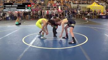 122 lbs Cons. Round 5 - Isaac Ramirez, None vs Karson Jenkins, Unattached