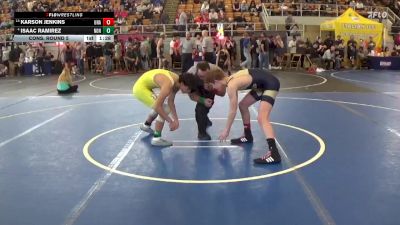 122 lbs Cons. Round 5 - Isaac Ramirez, None vs Karson Jenkins, Unattached