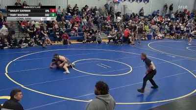 165 lbs Cons. Semi - Bailey Oatman, Springville vs Toby Watson, Chautauqua Lake