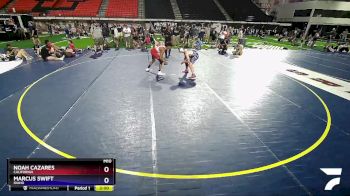 138 lbs Quarterfinal - Noah Cazares, California vs Marcus Swift, Idaho