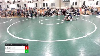 190 lbs Quarterfinal - Luke Steele, Sandwich vs Jack Johnson, Duxbury